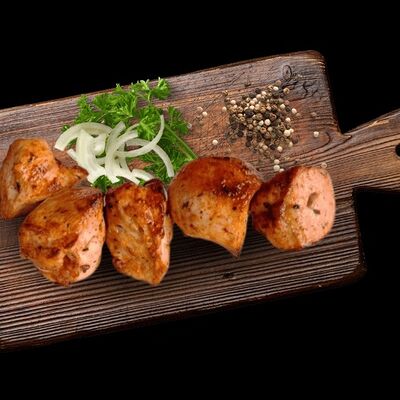 Шашлык из куриной грудки в Шаурма на Федосеенко по цене 1995 ₽