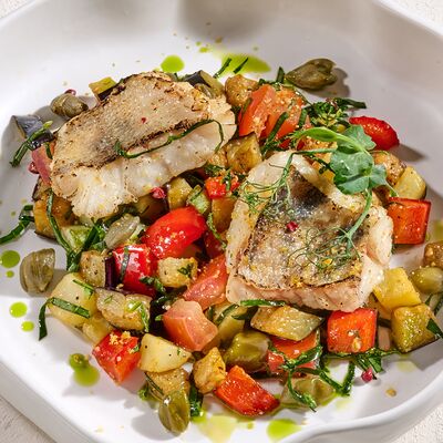 Судак по-сицилийскив Olivas по цене 1049 ₽