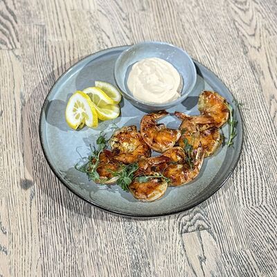 Креветки жареные в Сквер по цене 1050 ₽