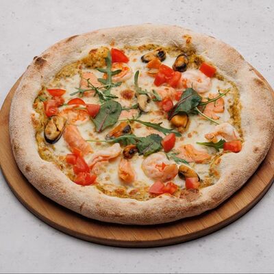 Пицца с морепродуктами в Амстердам по цене 885 ₽