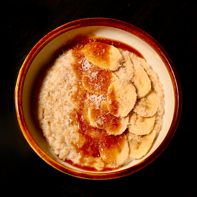 Овсянка с карамелью и бананом в Синица по цене 390 ₽