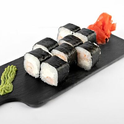 Ролл Креветка и крем-сыр в Кафе на развилке по цене 471 ₽