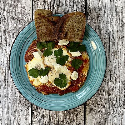 Шакшука в Луна Рыба по цене 400 ₽