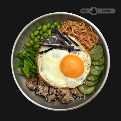 Пибимпаб с эноки в Yum Burger по цене 690 ₽