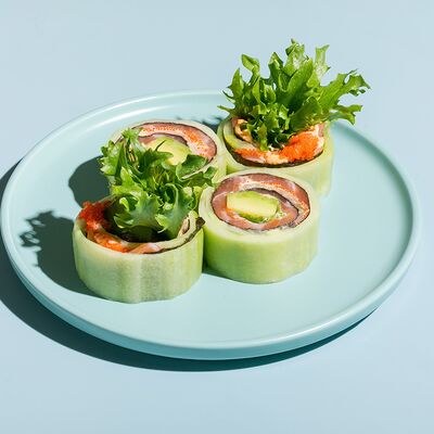 Фреш ролл с лососем в Сушки на макушке по цене 690