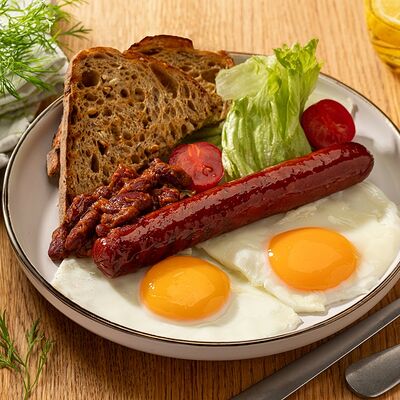 Английский завтрак в Пока горячее по цене 590 ₽