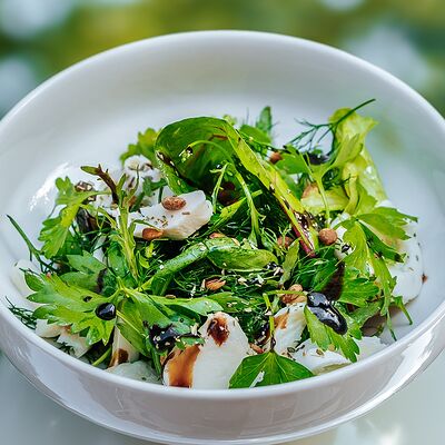 Капрезе с микс-салатом в APOLLO по цене 596 ₽