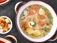 Куриный бульон в Mojo