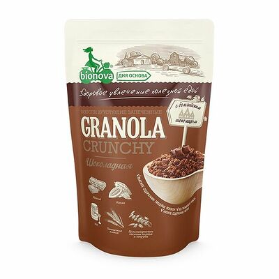 Мюсли запечённые шоколадные Bionova в Азбука Вкуса Экспресс Меню по цене 369 ₽