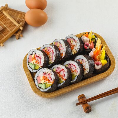 Кимпаб с крабовыми палочкамив Рисарт по цене 560 ₽