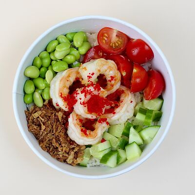  Боул с креветками в Суши Сэгун и роллы по цене 1150 ₽