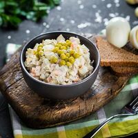 Оливье в A la Russe - Русская Кухня