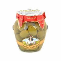 Оливки зеленые без косточки в рассоле Bella Contadina Италия в Азбука Вкуса Экспресс Меню