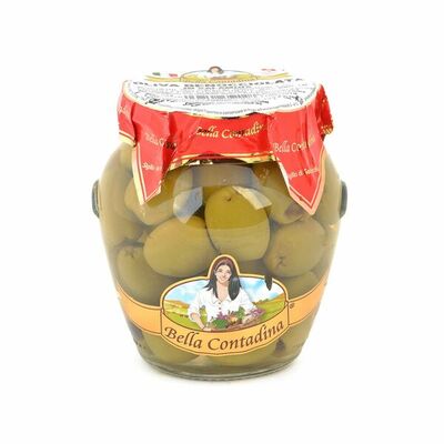 Оливки зеленые без косточки в рассоле Bella Contadina Италия в Азбука Вкуса Экспресс Меню по цене 548 ₽