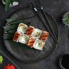 Ролл Филадельфия с копченым угрем золотой дракон в Рыбин Гуд Sushi Premium по цене 1042