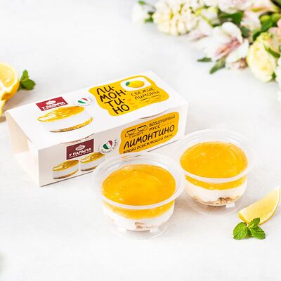 Лимонтино муссовый десерт в У Палыча. С пылу, с жару! по цене 274 ₽