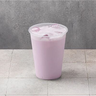 Айс таро-латте в Шоколадница по цене 330 ₽