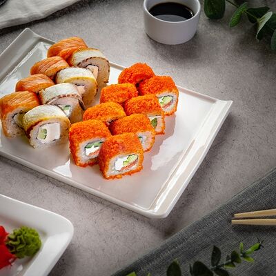 Набор роллов Маст Хев в Суши-бар Макс Бокс по цене 1042 ₽