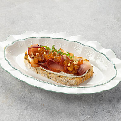 Тартин с пармской ветчиной в Peperoni по цене 750 ₽