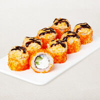 Запеченный ролл Окунь чиз в Суши Wok