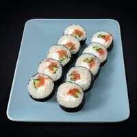 Кимпаб с сёмгой и сыром в RamenBowl