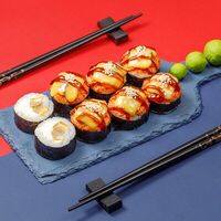 Запеченный с угрем в Sekai Суши