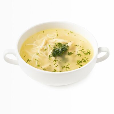 Суп куриный с вермишелью в Кафе на развилке по цене 338 ₽