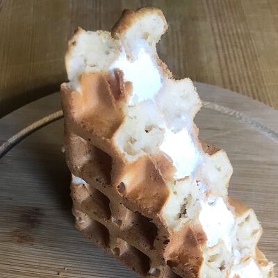 Венская вафля с творожным сыромв Крафт фуд по цене 160 ₽