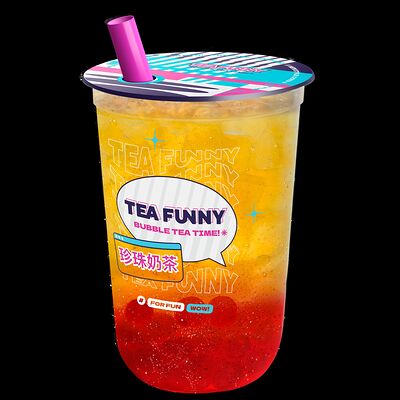 Чай фруктовый Ананас-манго с шариками апельсин М в Tea Funny по цене 442 ₽