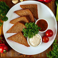 Гренки ржаные чесночные в Строгинская гавань