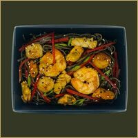 Wok Соба с морепродуктами фиш в Happy Fish Premium