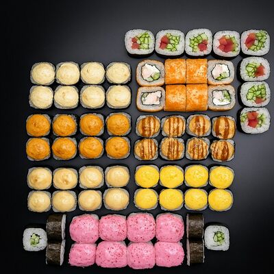 Новый сет Сытый Андрюша в Кинг Ролл по цене 2899 ₽