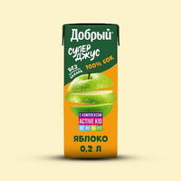 Добрый Супер джус яблоко в Токи23