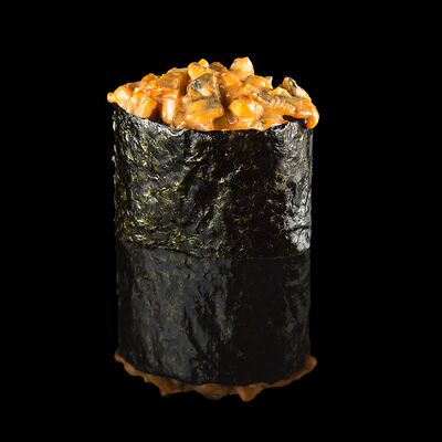 Гункан с угрем в Вкус и лосось по цене 145