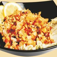 Рис с морепродуктами в кафе Восточный Экспресс