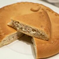Пирог с горбушей и саго в Кулинария Катык