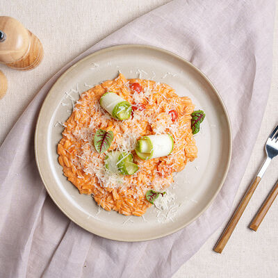 Орзо с креветками в Bon Bistrot по цене 690 ₽