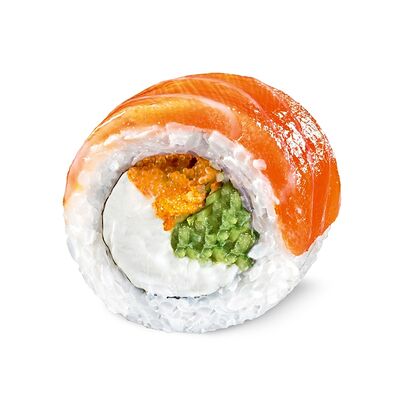 Филадельфия с лососем XL в Матча Суши Бенто по цене 575 ₽