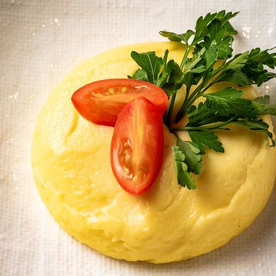 Картофельное пюре с пармезаном в Карас по цене 410 ₽