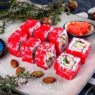 Калифорния с угрем в Дом роллов по цене 241 ₽