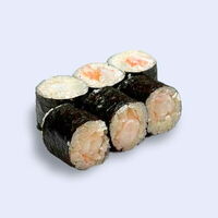 Маки с креветкой в Khaki Sushi