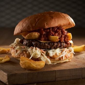 Олд скул бургер в #FARШ по цене 420