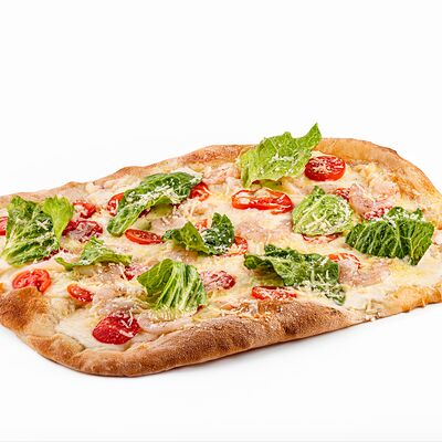 Римская пицца Цезарь с креветкамив Osteria Basilico по цене 1650 ₽