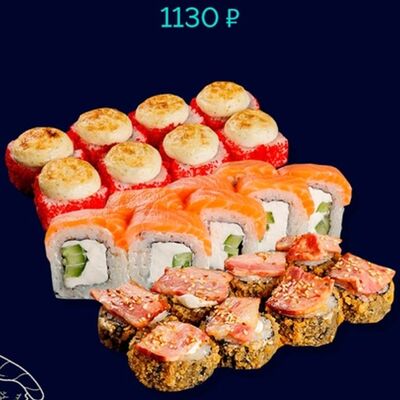 Мини-сет №2 в Sushi Like по цене 1350 ₽