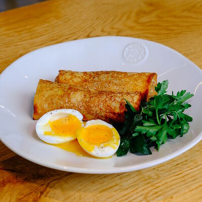 Блины с ветчиной и сыром в Сыроварня по цене 650 ₽