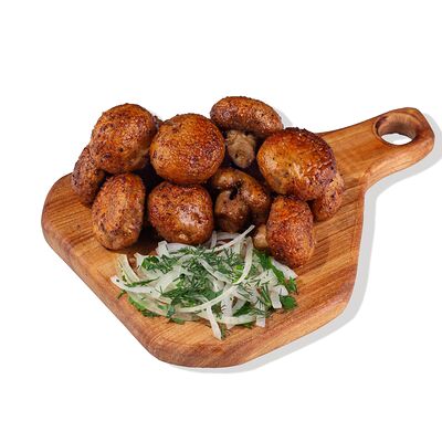 Грибы на мангале в Мясо Кстати по цене 259 ₽