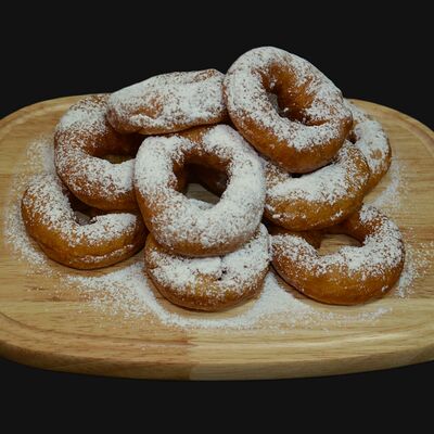 15 классических пышекв Пышки и вафли по цене 460 ₽