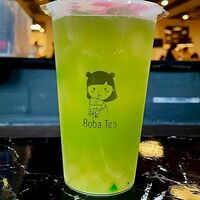 Зеленая Дыня-киви в Boba Tea