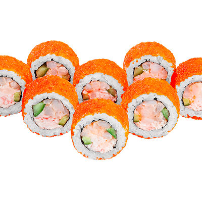 Ролл Калифорния с тигровой креветкой в Суши Wok по цене 279