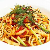 Wok с курицей в Унга